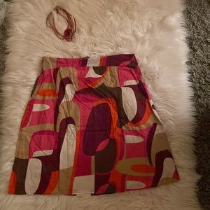 Misses knee length skirt